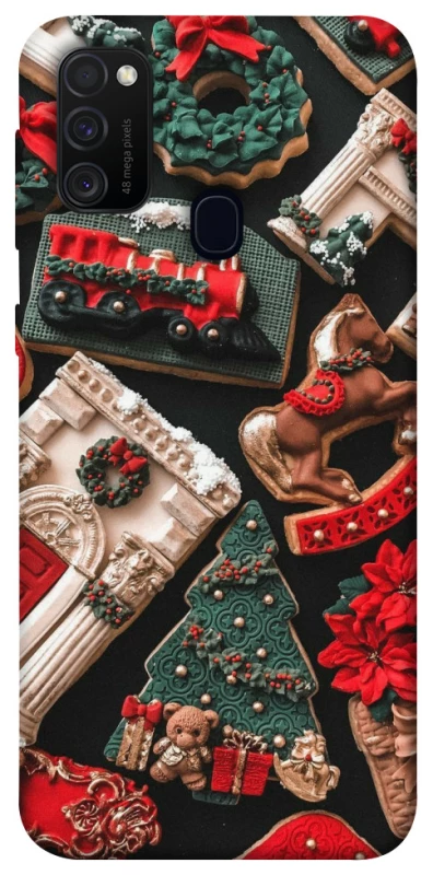 Чехол на Samsung Galaxy M30s / M21 Новогодний v20 фото 1 из 1