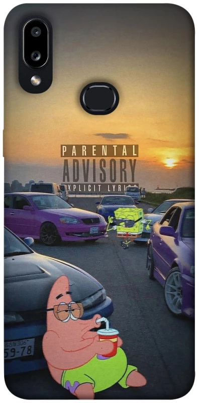Чохол на Samsung Galaxy A10s Патрік на перегонах фото 1 з 1