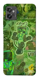 Чехол на Motorola Moto G32 Dandysworld tv green theme фото 1 из 1