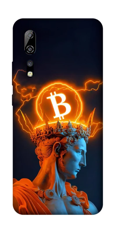 Чохол на ZTE Axon 10 Pro Bitcoin God фото 1 з 1