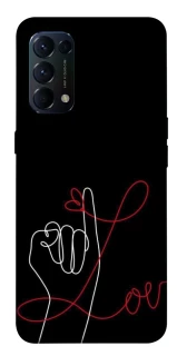 Чохол на Oppo Reno 5 4G Pair romantic theme ver.9 фото 1 з 1