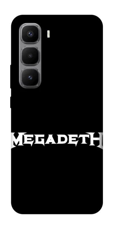 Чохол на Infinix Hot 60 Pro+ Megadeth logo фото 1 Чохол на Infinix Hot 60 Pro+ Megadeth logo фото 1 з 1