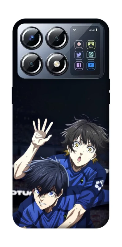 Чохол на Xiaomi POCO X8 Pro Blue Lock v2 фото 1 з 1