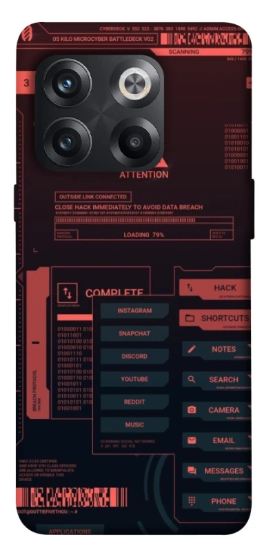 Чохол на OnePlus 10T Attention фото 1 з 1