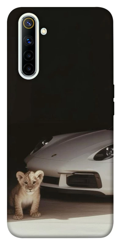 Чохол на Realme 6 Porsche white фото 1 з 1