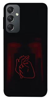 Чехол на Samsung Galaxy A24 4G Красное сердце фото 1 из 1