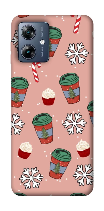 Чехол на Motorola Moto G54 Power Новогодний v38 фото 1 из 1