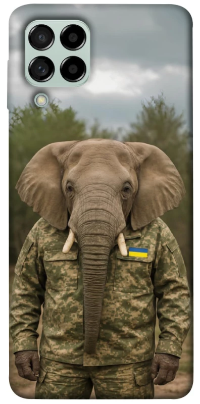 Чохол на Samsung Galaxy M53 5G Слон захисник фото 1 з 1