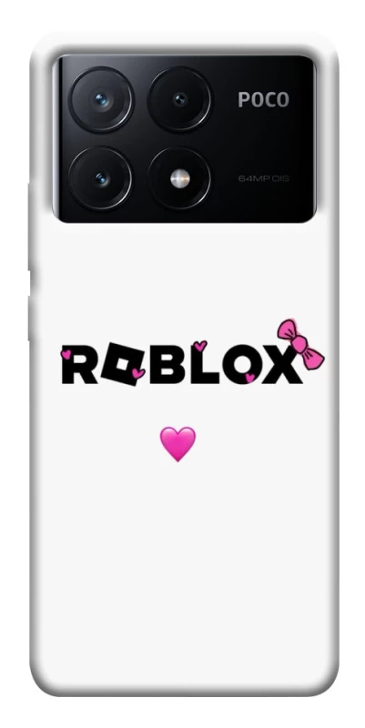 Чохол на Xiaomi Poco X6 Roblox heart фото 1 з 1
