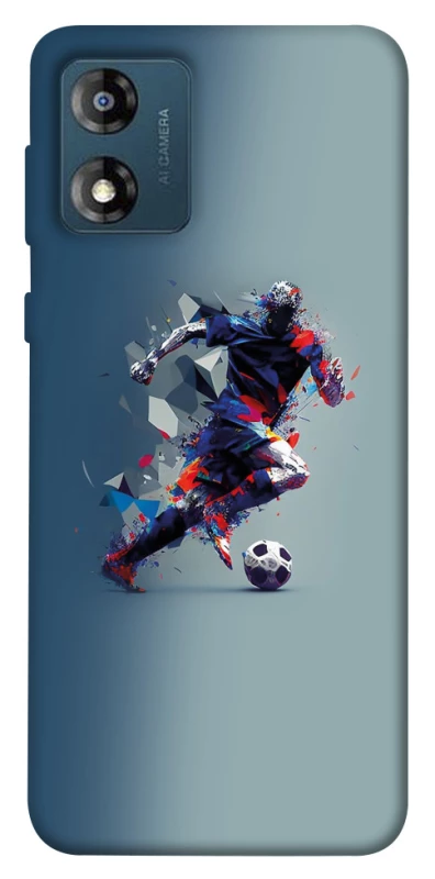Чохол на Motorola Moto E13 Футболист фото 1 з 1