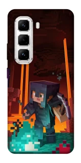 Чехол на Infinix Hot 50 Pro Minecraft game adventure фото 1 из 1