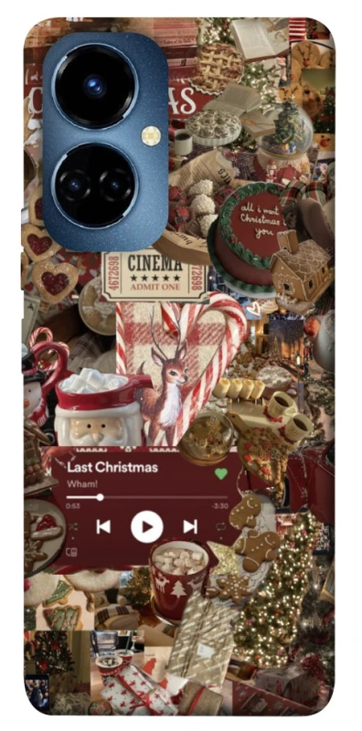Чохол на TECNO Camon 19 Christmas spirit ver.4 фото 1 з 1