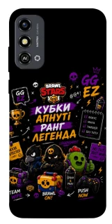 Чехол на ZTE Blade A53 Brawl Stars collage фото 1 из 1