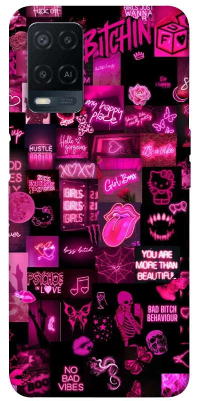 Чехол на Oppo A54 4G Hot collage ver.8 фото 1 из 1