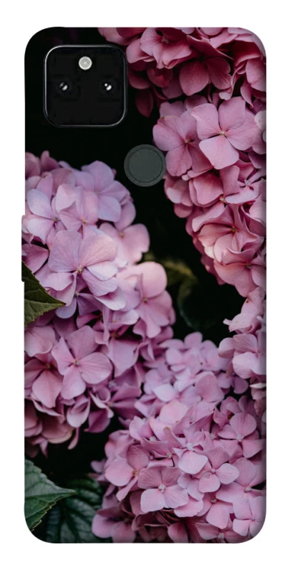 Чохол на Google Pixel 5A Рожеві гартензії фото 1 з 1
