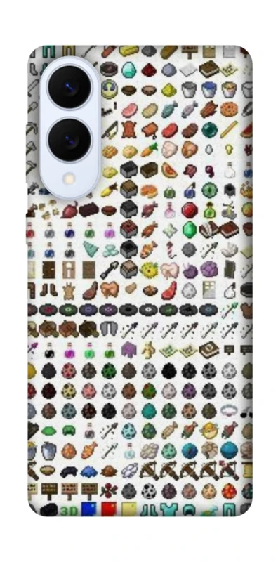 Чохол на Samsung Galaxy S25 Edge Minecraft v2 фото 1 з 1