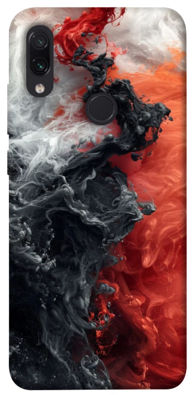 Чехол на Xiaomi Redmi Note 7 / Note 7 Pro / Note 7s Black and Red фото 1 из 1