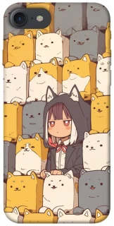 Чехол на Apple iPhone 7 / 8 (4.7") Like a cat фото 1 из 1