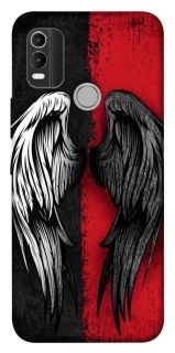 Чехол на Nokia C21 Plus Angel and Devil фото 1 из 1