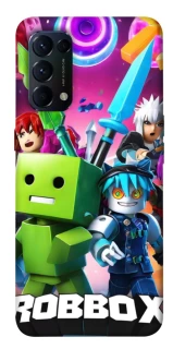 Чохол на Oppo Reno 5 4G Roblox gaming heroes фото 1 з 1