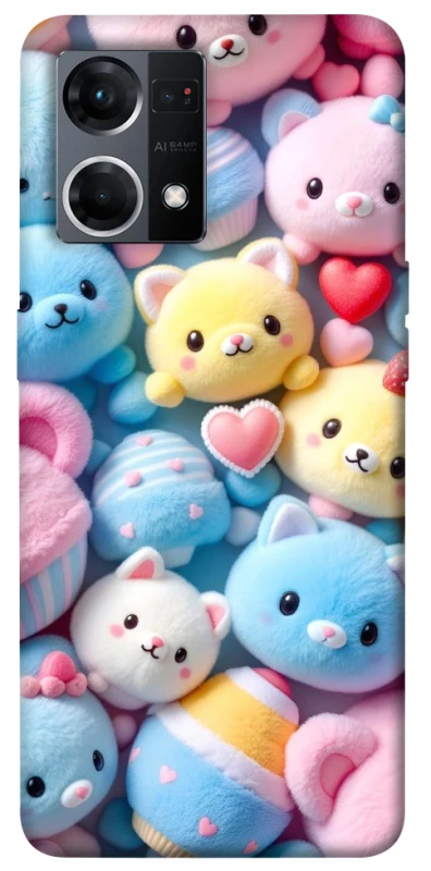 Чохол на Oppo Reno 7 4G Soft toys фото 1 з 1