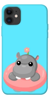 Чехол на Apple iPhone 11 (6.1") Adopt Me Hippo Floatie фото 1 из 1