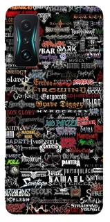 Чехол на Xiaomi Redmi K50 Gaming My playlist ver.1 фото 1 из 1