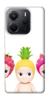 Чехол на Xiaomi Redmi Note 14 4G (Int. version) Tropical Trio фото 1 из 1