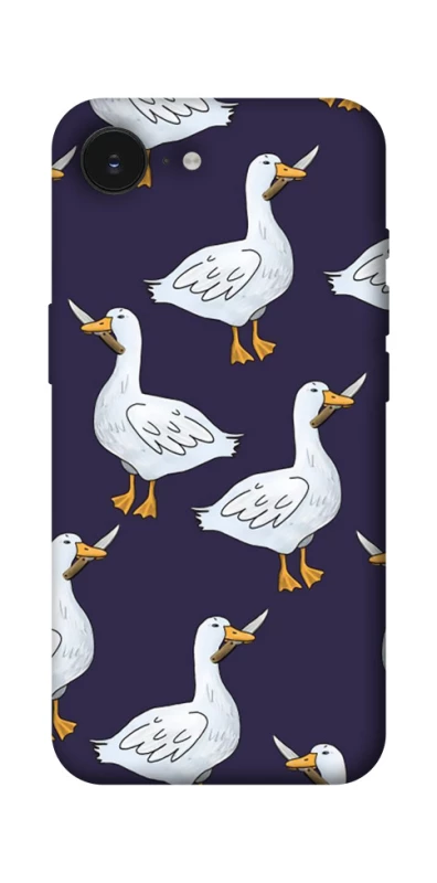 Чохол на Apple iPhone 16e (6.1") Гуси з претензією фото 1 з 1