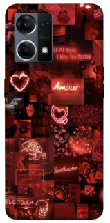Чохол на Oppo Reno 7 4G Love collage ver.6 фото 1 з 1
