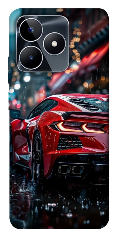 Чохол на Realme C53 Red sports car фото 1 з 1