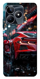 Чехол на Realme C53 Red sports car фото 1 из 1