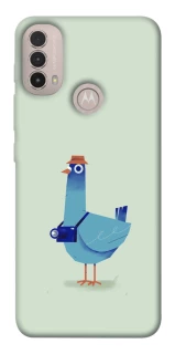 Чохол на Motorola Moto E40 Голуб-детектив фото 1 з 1