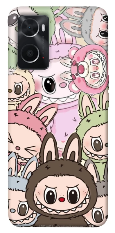 Чохол на Oppo A76 4G All Labubu 3 фото 1 з 1