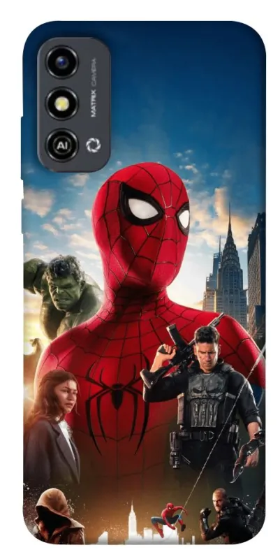Чехол на ZTE Blade A53 Spider Man ver.2 фото 1 из 1
