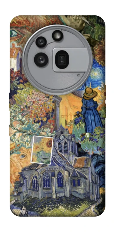 Чохол на Nothing Phone (3a) Pro Van Gogh collage фото 1 з 1