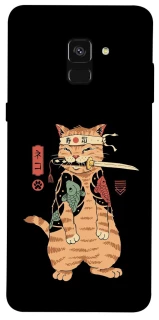 Чохол на Samsung A530 Galaxy A8 (2018) Кіт-самурай фото 1 з 1