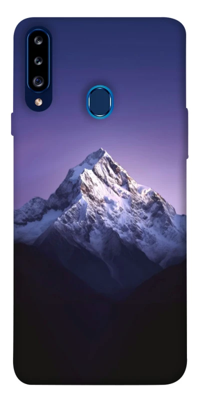 Чохол на Samsung Galaxy A20s Purple mountains фото 1 з 1