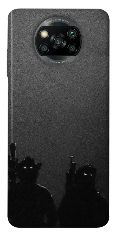 Чехол на Xiaomi Poco X3 NFC / Poco X3 Pro Night operations фото 1 из 1