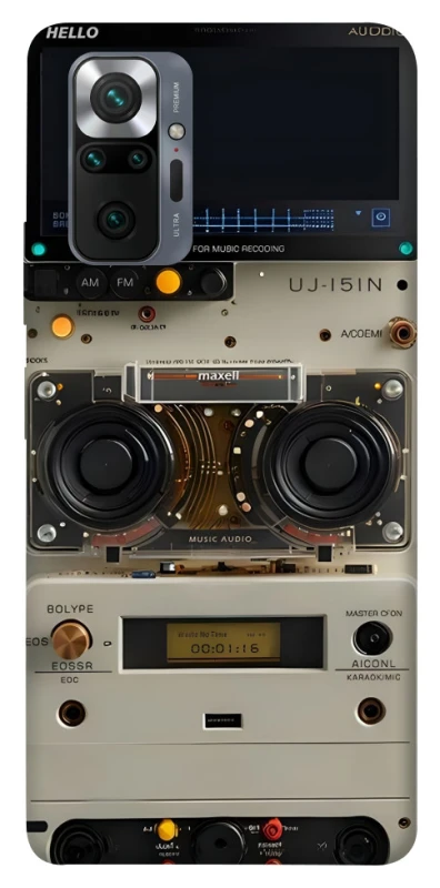 Чохол на Xiaomi Redmi Note 10 Pro Audio panel фото 1 з 1