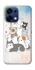 Чохол на Oppo A6 Pro 4G/5G Funny Pets ver.2 фото 1 з 2