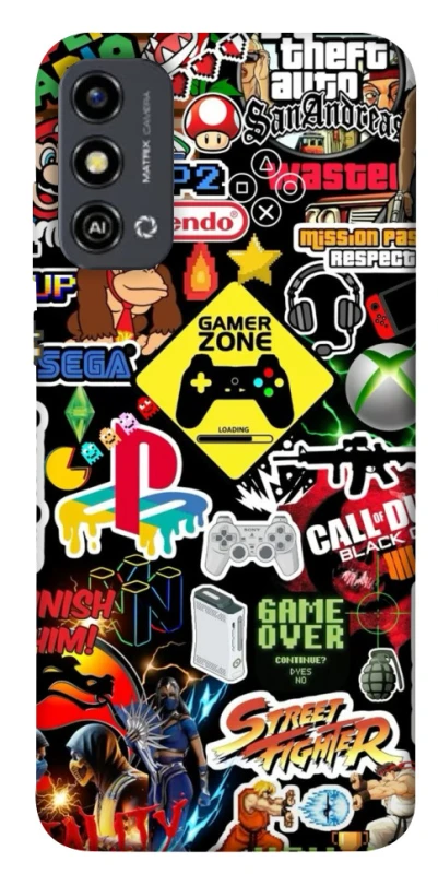 Чехол на ZTE Blade A53 Gamer Zone фото 1 из 1