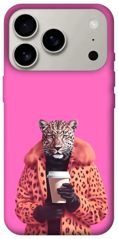 Чохол на Apple iPhone 18 Pro Леопард з кавою фото 2 з 2