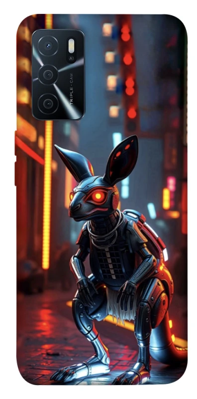 Чохол на Oppo A16s / A16 Cyber Kangaroo фото 1 з 1