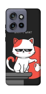 Чохол на Motorola Edge 50 Neo I do what i wont фото 1 з 1