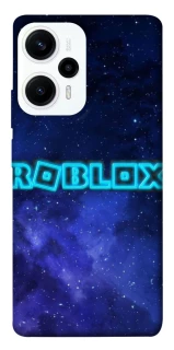 Чохол на Xiaomi Poco F5 / Note 12 Turbo Roblox Space Logo Blue фото 1 з 1