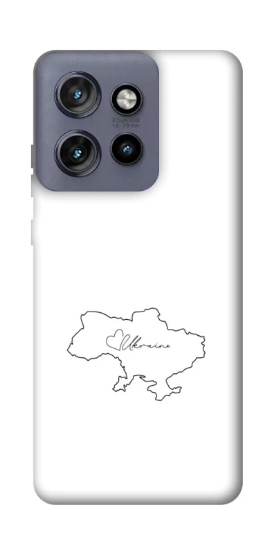 Чохол на Motorola Edge 50 Neo Ukraine map фото 1 з 1