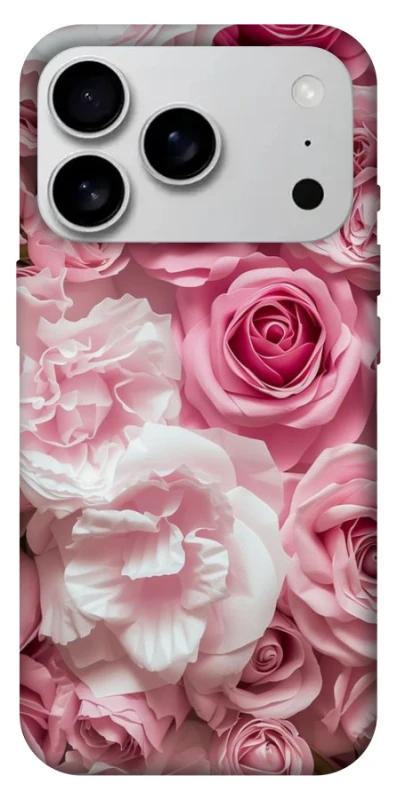 Чехол на Apple iPhone 17 Pro Max (6.9") Розовые цветы фото 1 из 1