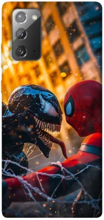 Чохол на Samsung Galaxy Note 20 Venom vs Spiderman фото 1 з 1