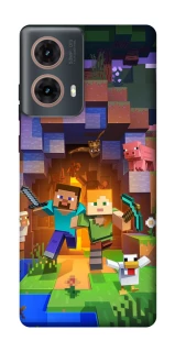 Чехол на Motorola Moto G85 Minecraft game фото 1 из 1